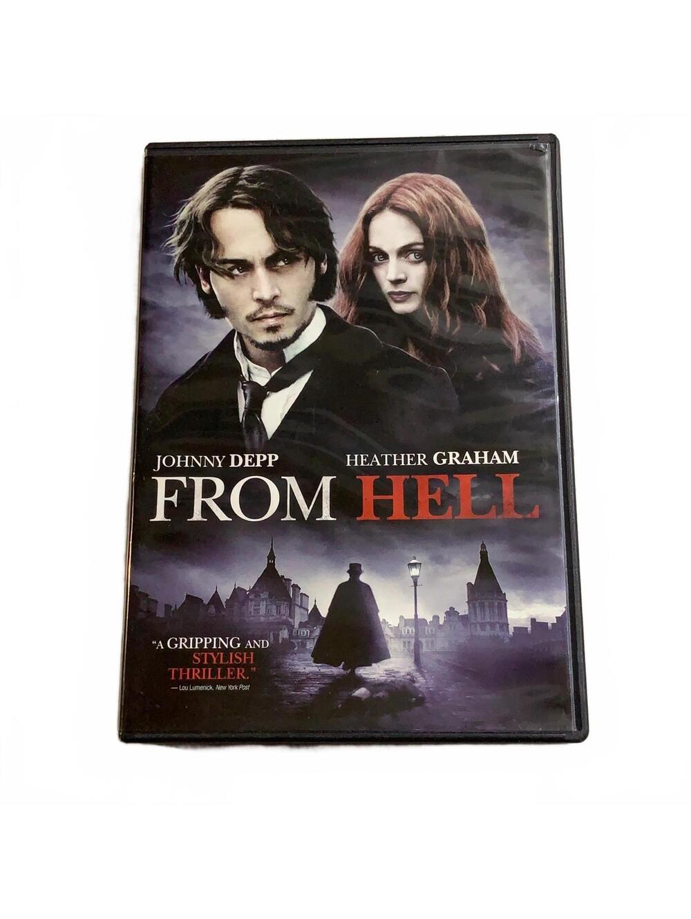 From Hell DVD 2001 Widescreen Special Features Johnny Depp Heather Graham
